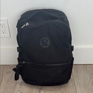 lululemon athletica Black Backpack Sleek Modern Design